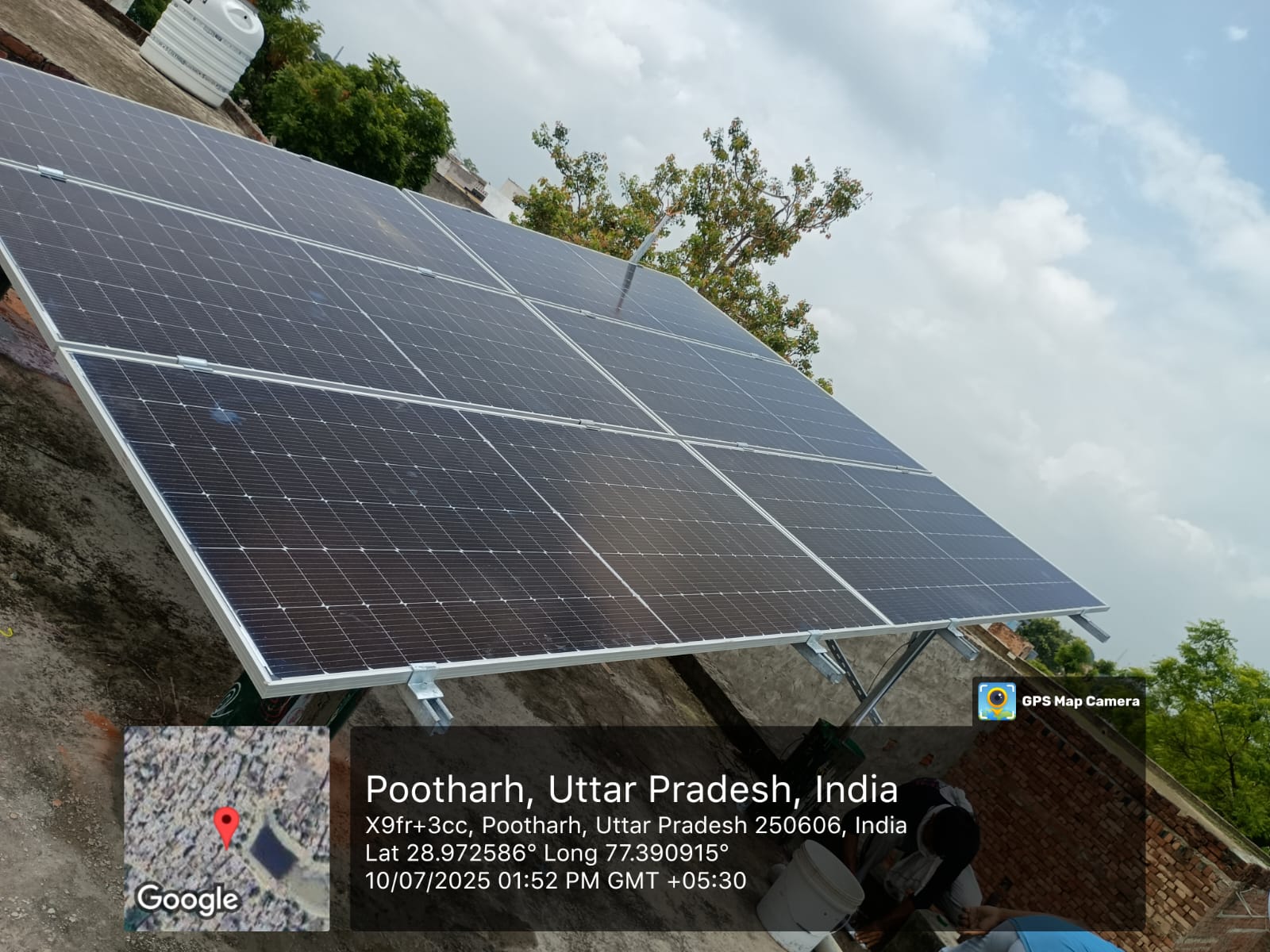 Pootharh Industrial Site Installation